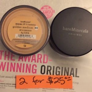 bareMinerals Makeup - Bare Mineral Foundatio Golden Medium bareMinerals Makeup - Bare Mineral Foundatio Golden Medium